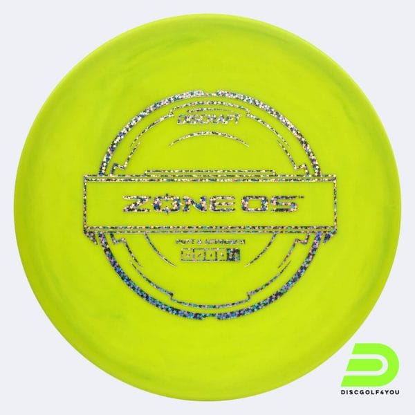 Discraft Zone OS in light-green, putter line plastic