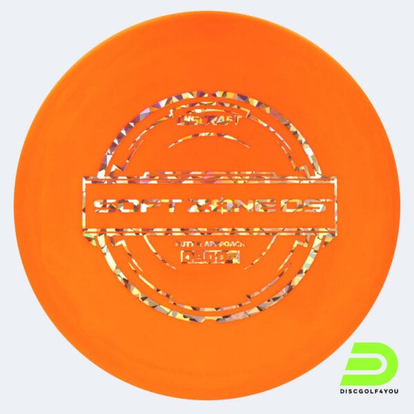 Discraft Zone OS in classic-orange, soft putter line plastic