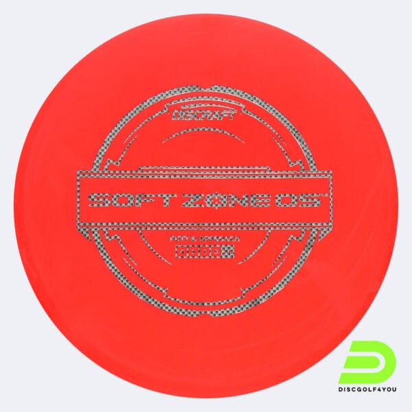 Discraft Zone OS in rot, im Soft Putter Line Kunststoff und ohne Spezialeffekt