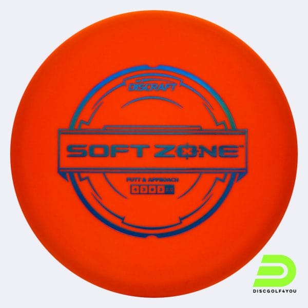 Discraft Zone in classic-orange, soft putter line plastic