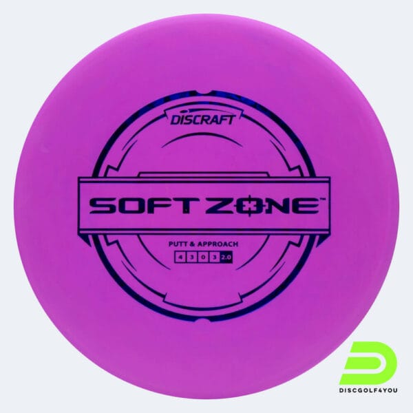 Discraft Zone in rosa, im Soft Putter Line Kunststoff und ohne Spezialeffekt