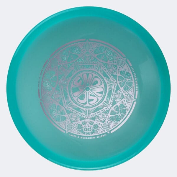 Dynamic Discs Culprit - Chris Clemons Team Series in türkis, im Lucid X Moonshine Kunststoff und glow Spezialeffekt