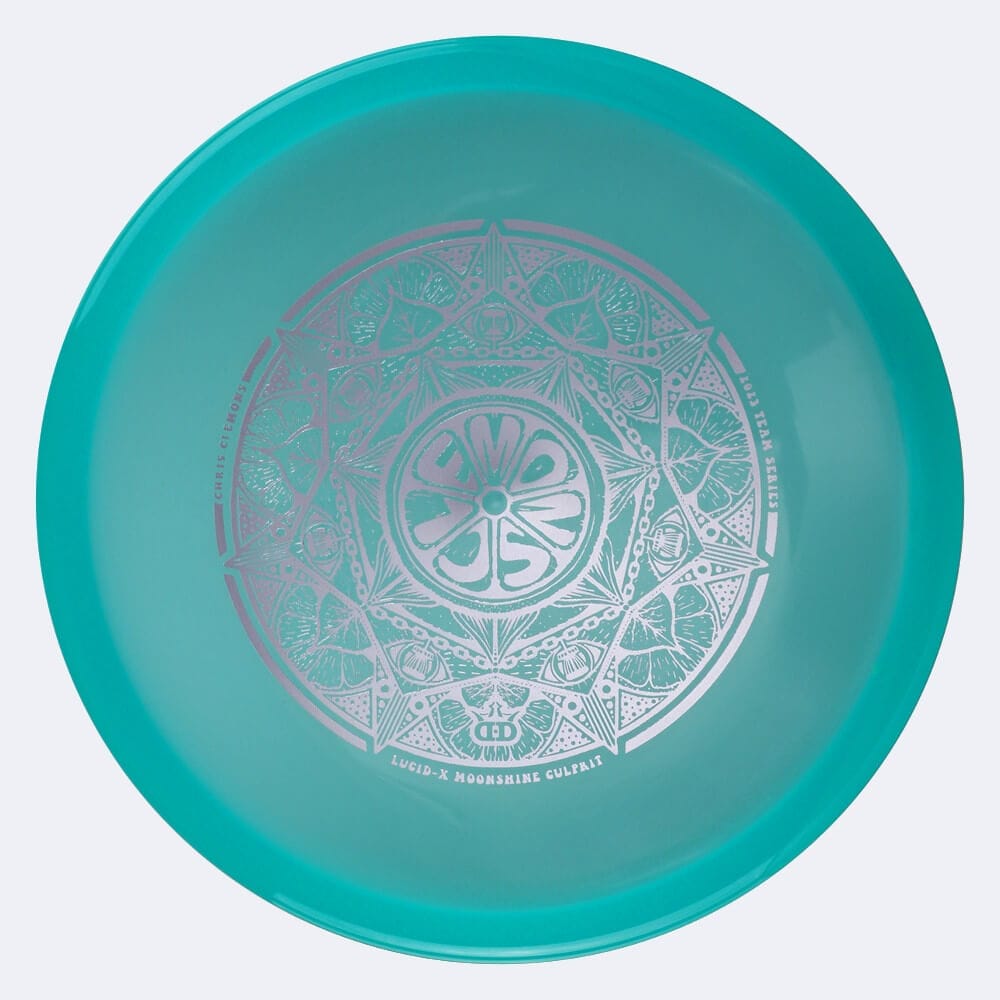 Dynamic Discs Culprit - Chris Clemons Team Series in turquoise, lucid x moonshine plastic and glow effect