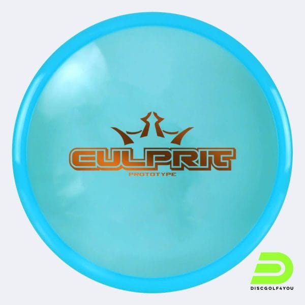 Dynamic Discs Culprit in turquoise, lucid ice plastic and prototype effect
