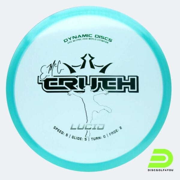 Dynamic Discs Emac Truth in turquoise, lucid plastic