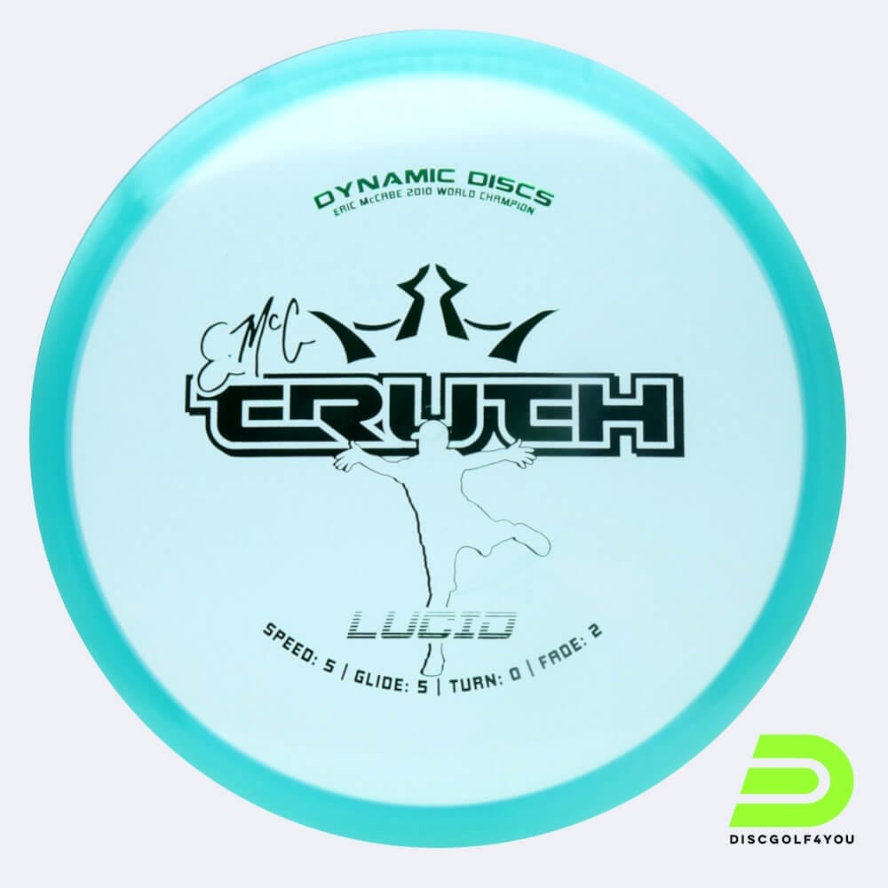 Dynamic Discs Emac Truth in turquoise, lucid plastic
