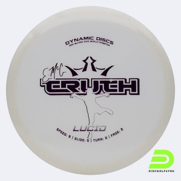 Dynamic Discs Emac Truth in white, lucid plastic