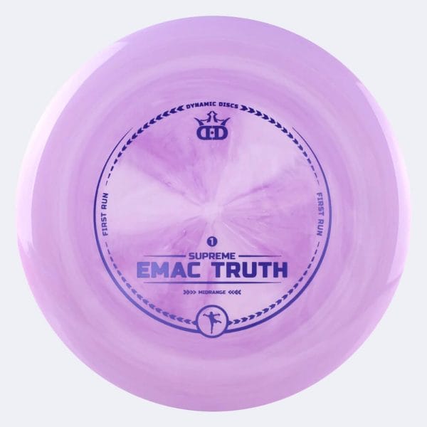 Dynamic Discs Emac Truth in pink, supreme plastic and first run effect