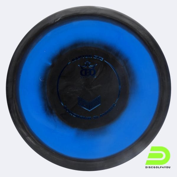 Dynamic Discs Sockibomb Slammer Raptor Eye in blue, classic supreme plastic