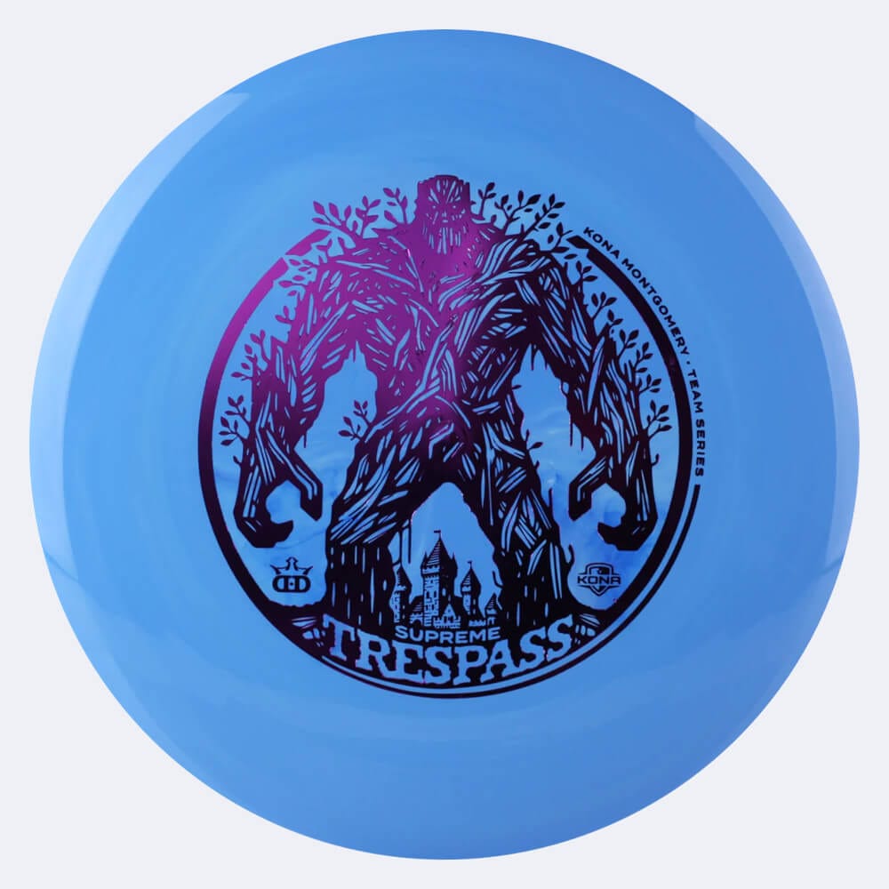 Dynamic Discs Trespass Kona Montgomery in blau, im Supreme Kunststoff und ohne Spezialeffekt