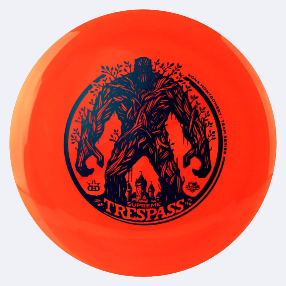 Dynamic Discs Trespass Kona Montgomery in orange, im Supreme Kunststoff und ohne Spezialeffekt