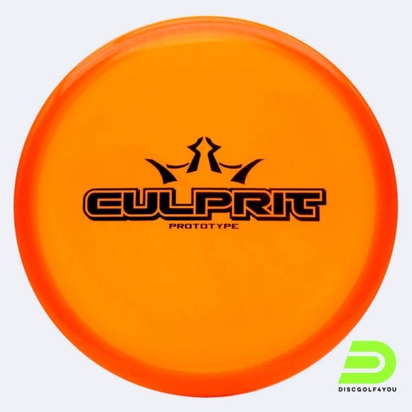 Dynamic Discs Culprit in classic-orange, lucid plastic and prototype effect