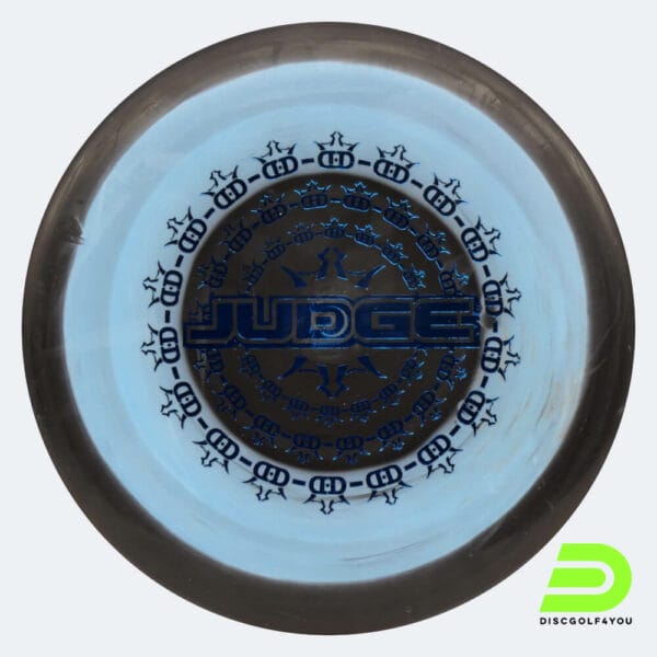 Dynamic Discs Raptor Eye Judge in light-blue, classic blend orbit plastic