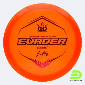 Dynamic Discs Sockibomb Evader in orange, im Lucid X Kunststoff und ohne Spezialeffekt