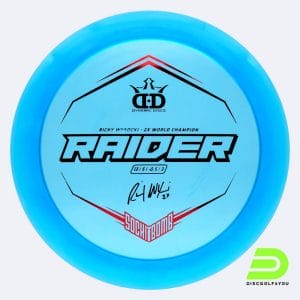 Dynamic Discs Sockibomb Raider in blue, lucid x plastic