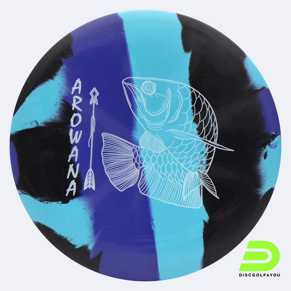 Elevation Arowana in hellblau, im ecoFlex Kunststoff und burst Spezialeffekt