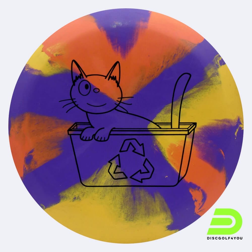 Elevation Binx in violett, im ecoFlex Kunststoff und burst Spezialeffekt