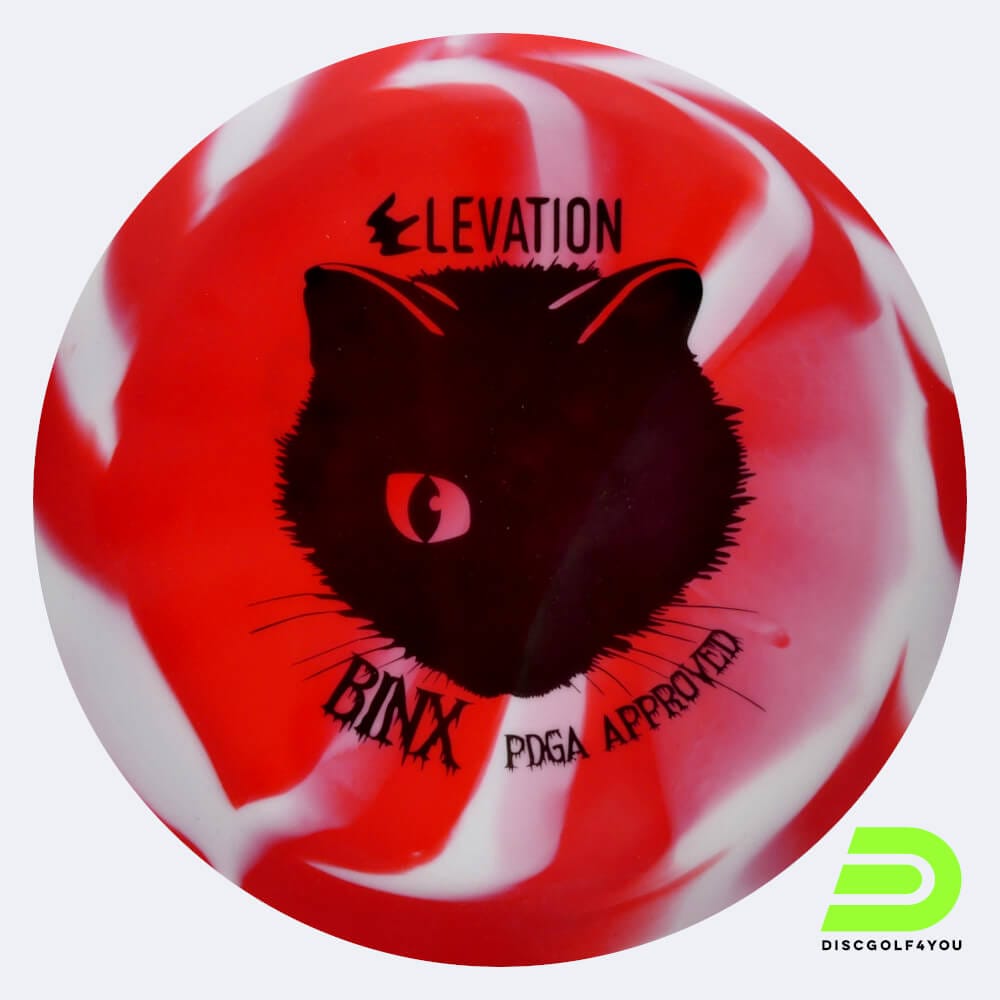 Elevation Binx in rot, im Newcomer Kunststoff und burst Spezialeffekt