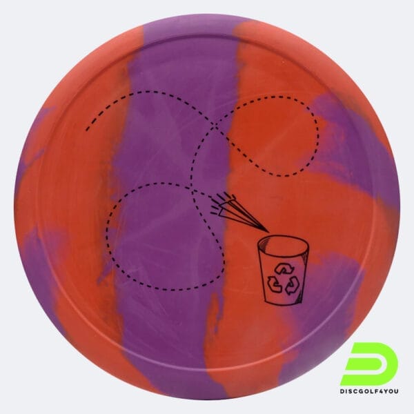 Elevation Interceptor in orange, im ecoFlex Kunststoff und burst Spezialeffekt