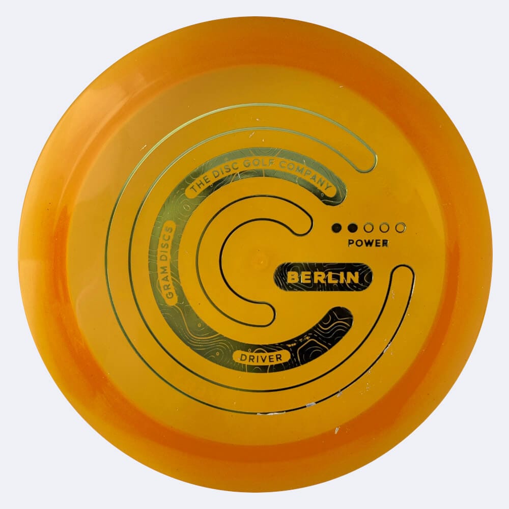 Gram Discs Berlin in classic-orange, focus plastic