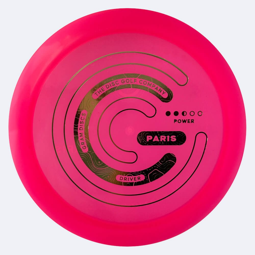 Gram Discs Paris in rosa, im Focus Kunststoff und ohne Spezialeffekt
