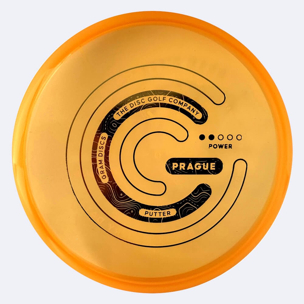 Gram Discs Prague in orange, im Connection Kunststoff und ohne Spezialeffekt