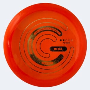 Gram Discs Riga in red, motivation plastic
