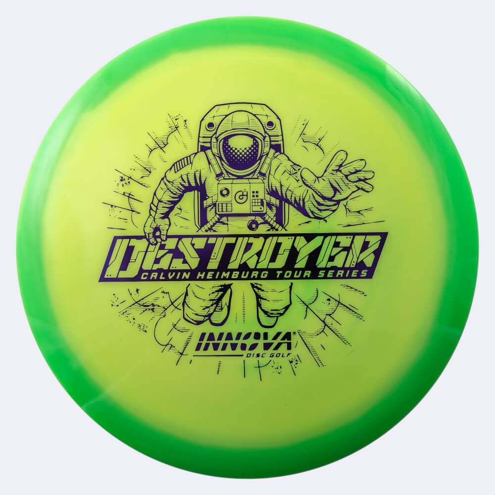 Innova Destroyer - Calvin Heimburg Tour Series in hellgrün, im Halo Star Kunststoff und ohne Spezialeffekt