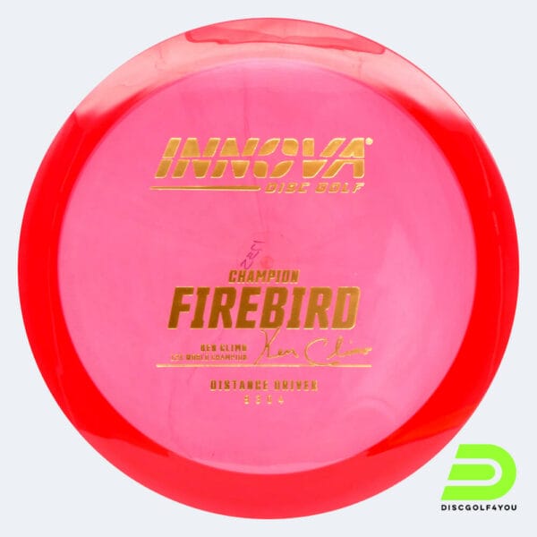 Innova Firebird in rot, im Champion Kunststoff und design upgrade Spezialeffekt