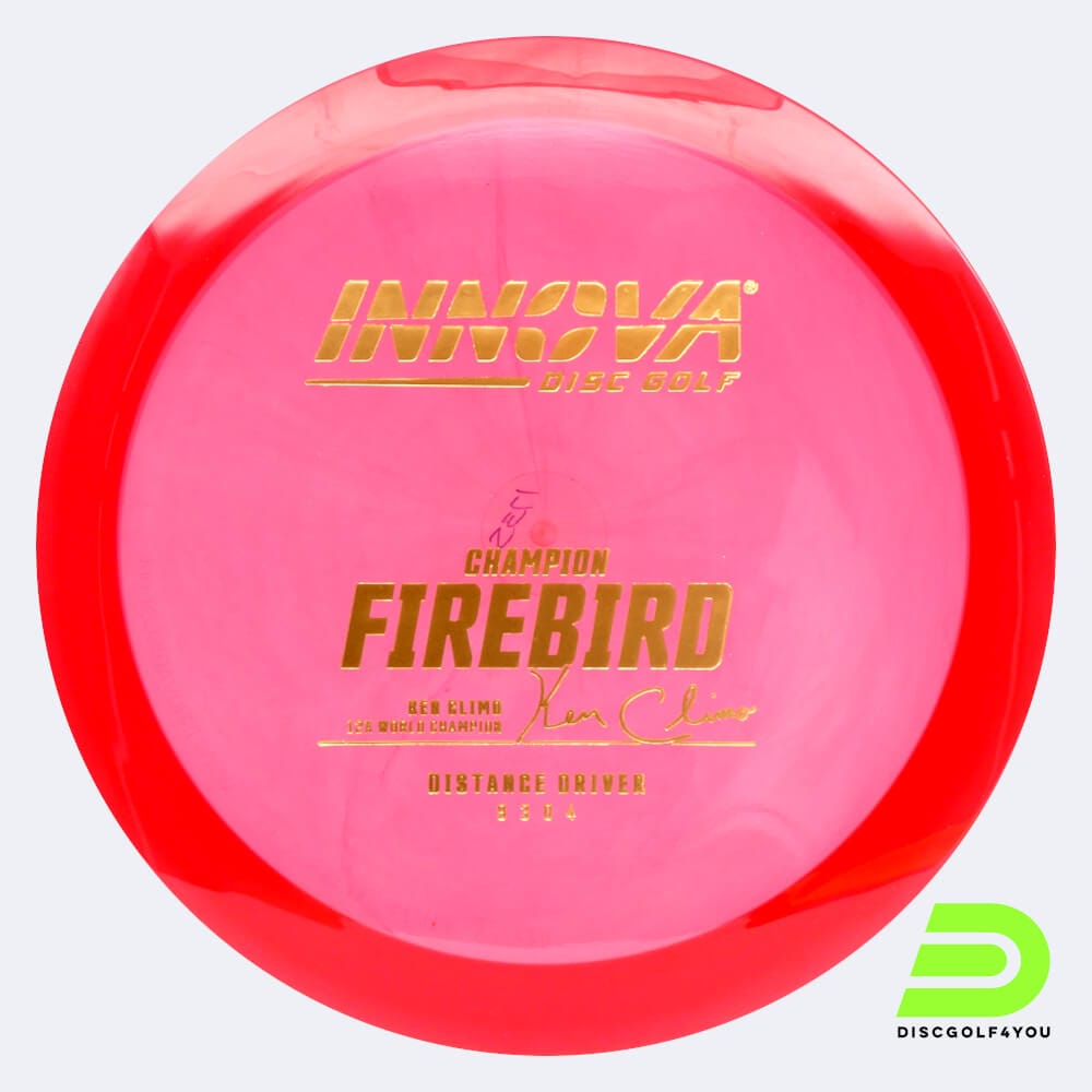Innova Firebird in rot, im Champion Kunststoff und design upgrade Spezialeffekt