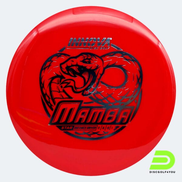Innova Mamba in red, star plastic and deco effect