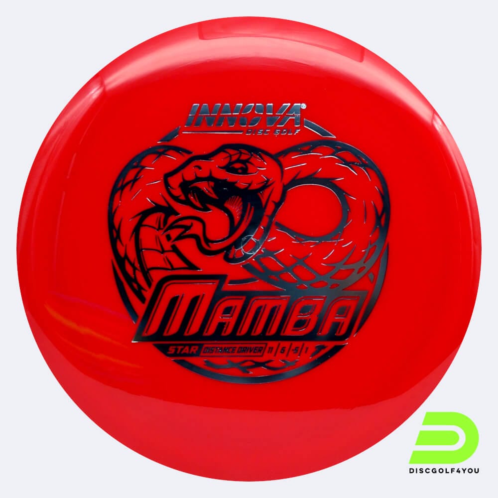 Innova Mamba in red, star plastic and deco effect