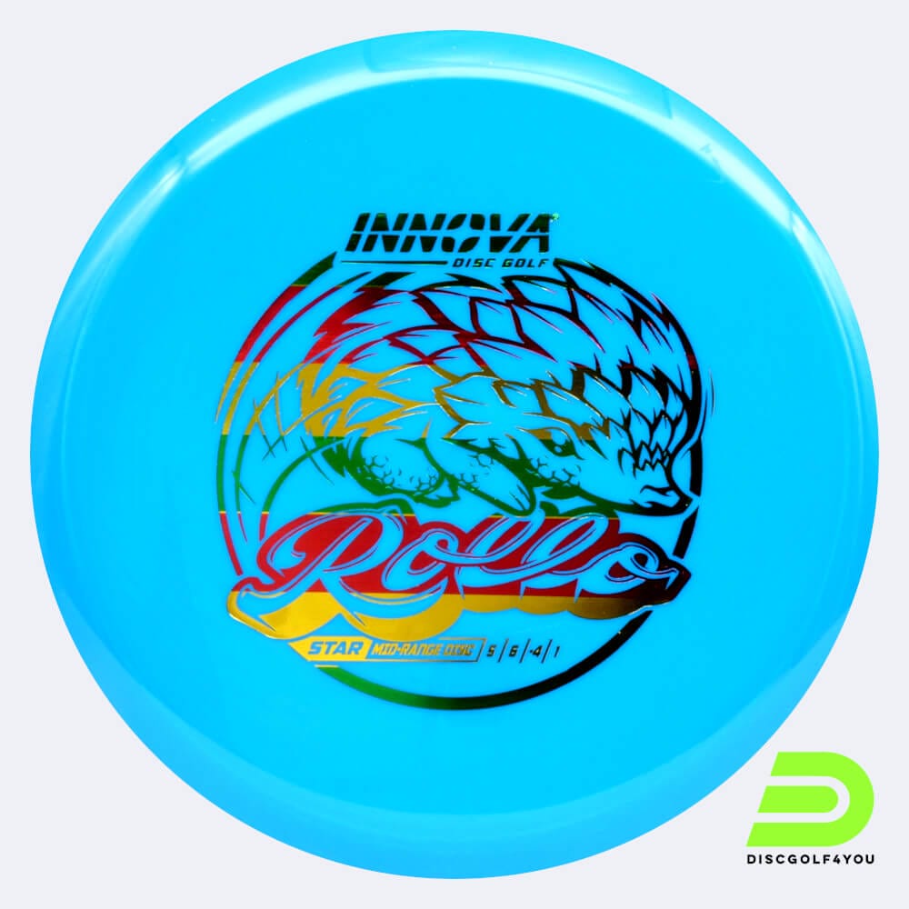 Innova Rollo in blue, star plastic