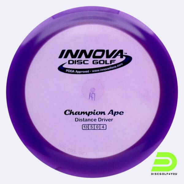 Innova Ape in violett, im Champion Kunststoff und ohne Spezialeffekt