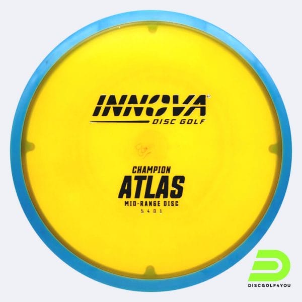 Innova Atlas in gelb, im Champion Kunststoff und ohne Spezialeffekt