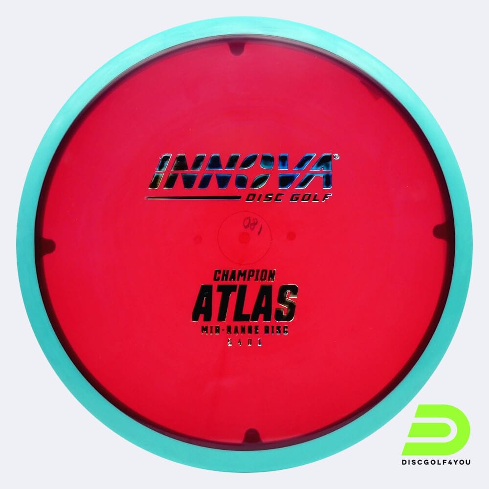 Innova Atlas in rot, im Champion Kunststoff und ohne Spezialeffekt