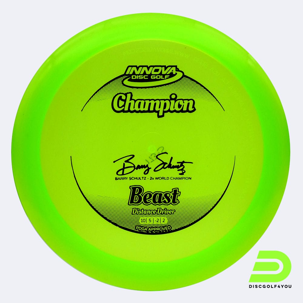 Innova Beast in green, champion plastic