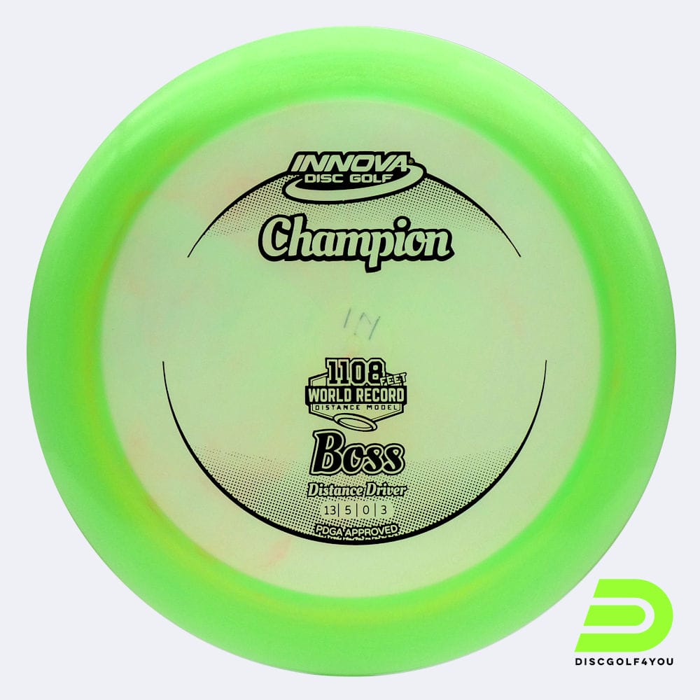 Innova Boss in green, champion plastic