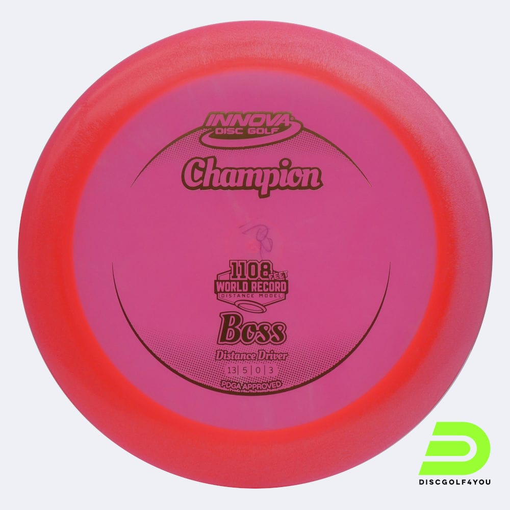Innova Boss in pink, champion plastic