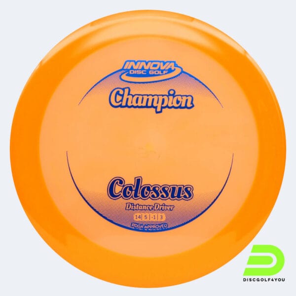 Innova Colossus in classic-orange, champion plastic