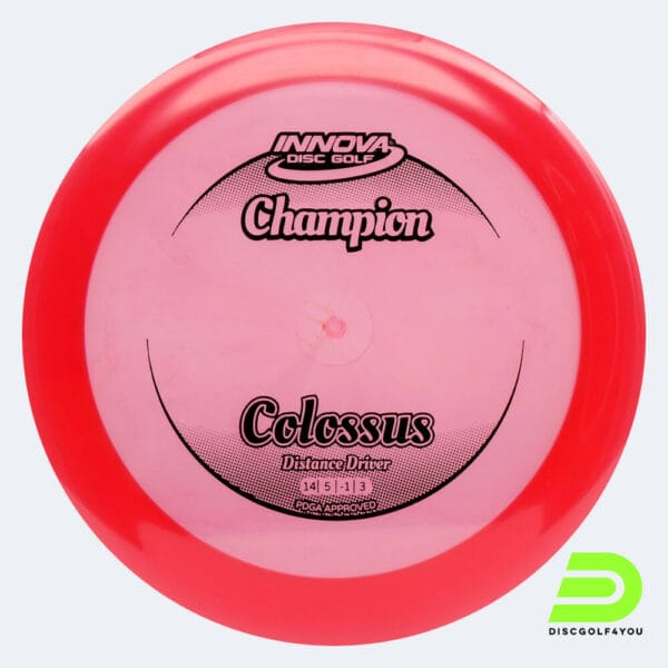 Innova Colossus in red, champion plastic