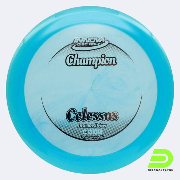 Innova Colossus in turquoise, champion plastic