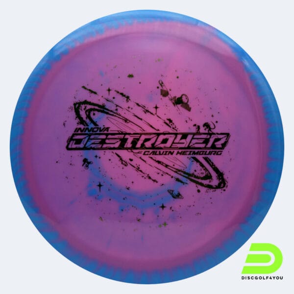 Innova Destroyer - Calvin Heimburg Tour Series in blau-violett, halo star plastic