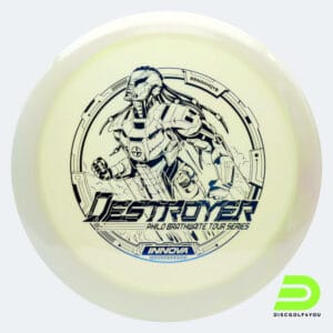 Innova Destroyer - Philo Brathwaite Tour Series in yellow, star plastic