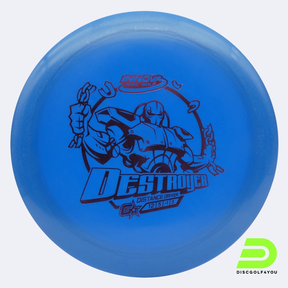 Innova Destroyer in blau, im GStar Kunststoff und ohne Spezialeffekt