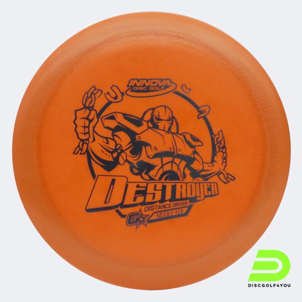 Innova Destroyer in classic-orange, gstar plastic