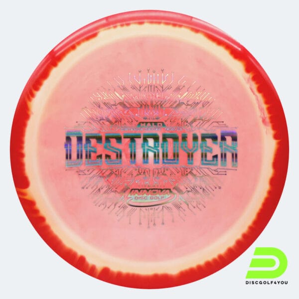 Innova Destroyer in white-red, halo star plastic