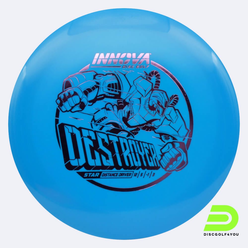 Innova Destroyer in blue, star plastic and deco effect