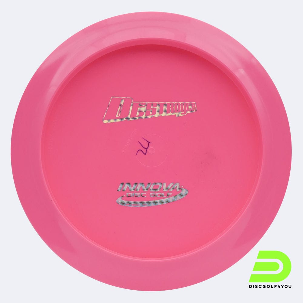 Innova Destroyer in pink, star plastic and bottomprint effect