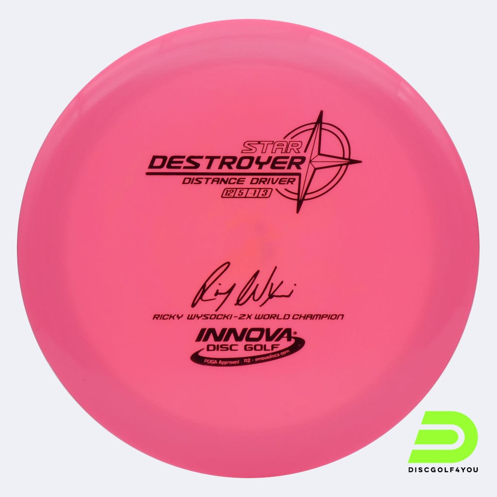 Innova Destroyer in pink, star plastic